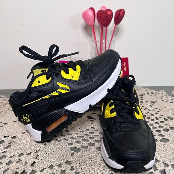 Nike Other - Nike Air Max 90 “lil Bugs” Bumble Bee Shoes